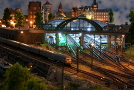 Gemogelter Kopfbahnhof nach Hamburg